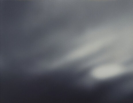 Monochrome analog gradient background template with soft gray blur