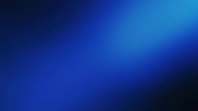 Abstract blue light bokeh background with soft focus and gentle movement for technology concepts