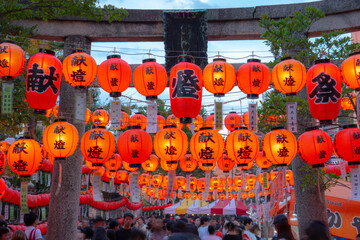 萱野神社献灯祭 © Riyourrr