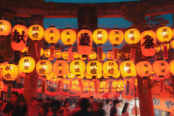 萱野神社献灯祭 © Riyourrr