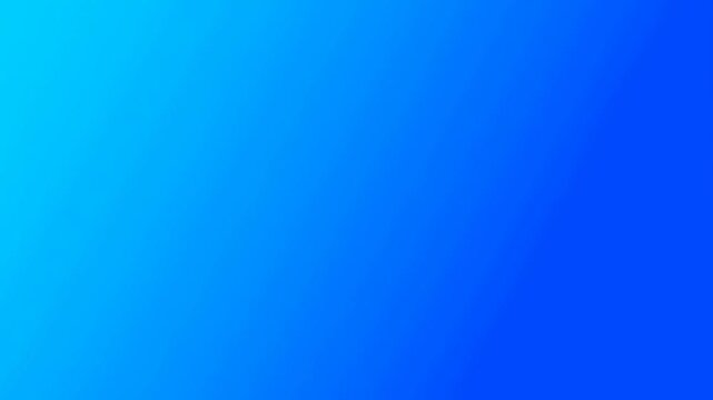 Smooth blue to cyan gradient background transitions subtly over time. Smooth animated scene for presentation backgrounds and website backgrounds.