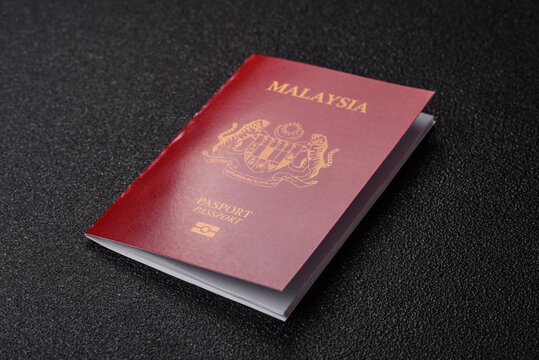 Malaysia passport for travelling, flying and doing business. Malaysian document, id