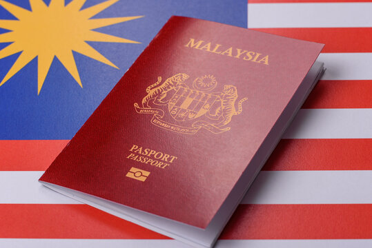 Malaysia passport for travelling, flying and doing business. Malaysian document, id