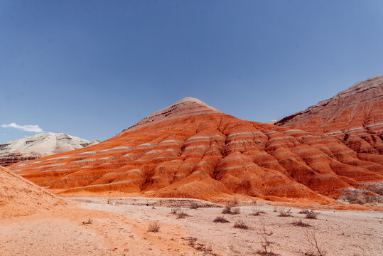 Aktau Mountains of Altyn Emel National park in Kazakhstan