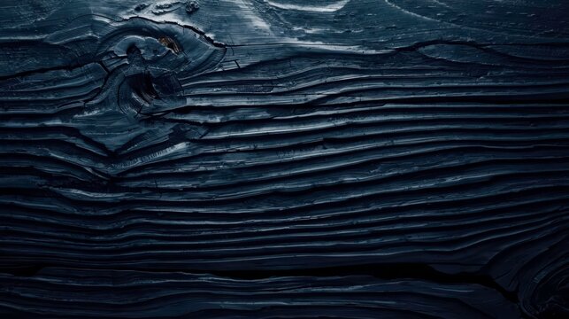 Dark, layered waves ripple across textured surface