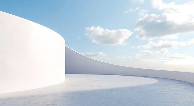 Modern Architecture Empty Space Exterior