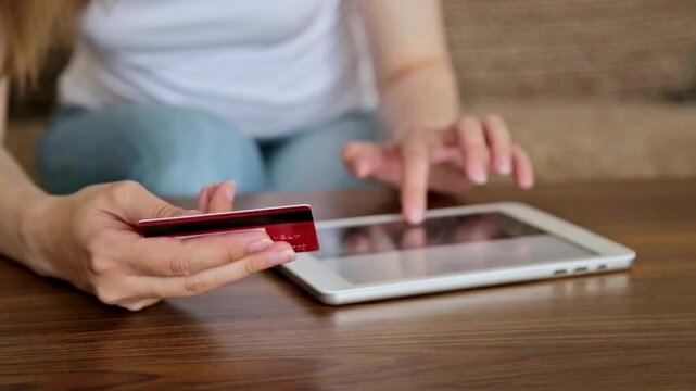 Mobile Online Shopping Payment Checkout on Smartphone Device