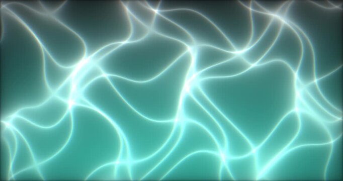 Crystal caustics refracting bright light beams in this dynamic motion video clip for abstract backgrounds