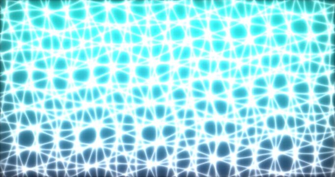 Crystal caustics refraction effects create mesmerizing light patterns in this dynamic high resolution motion video clip