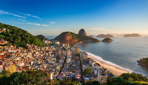 rio s vibrant favela showcasing beauty of rio de janeiro