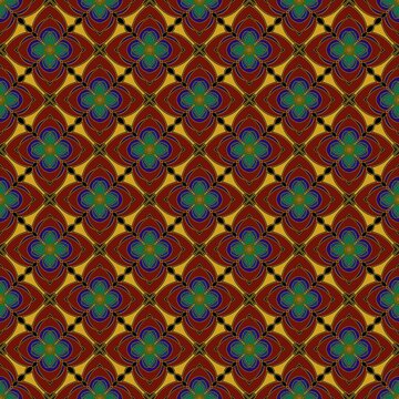 thai art pattern