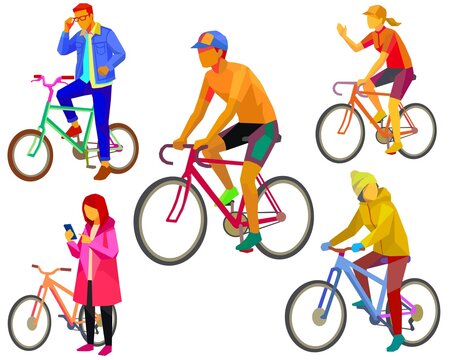 ロードバイク・自転車セット　POPカラー