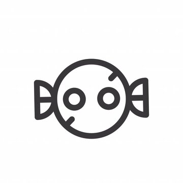 Candy animation icon for social media, presentations, videos, websites. Alpha Channel