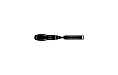 Fototapeta premium Minimalist Black Vector Pen or Stylus Icon