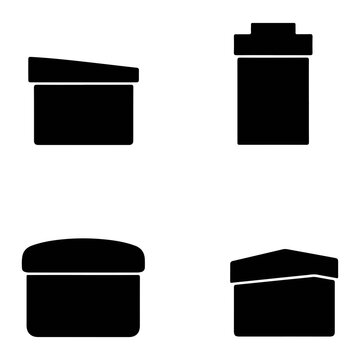 Premium Birthday Celebration Black Silhouette Vector Bundle