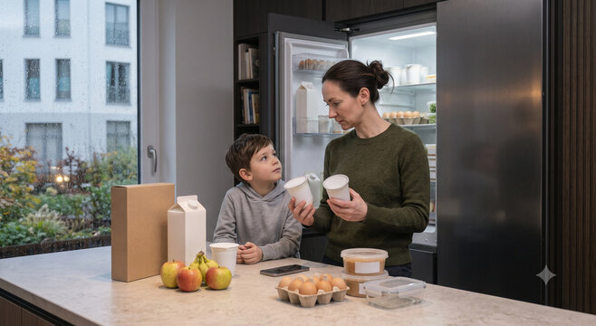 Family Grocery Check: Date Labels and Reducing Food Waste