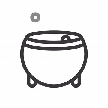Poison animation icon for social media, presentations, videos, websites. Alpha Channel