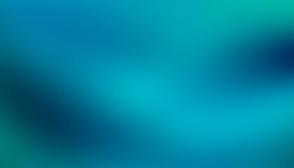 Fototapeta premium Abstract blue and turquoise gradient background texture for design