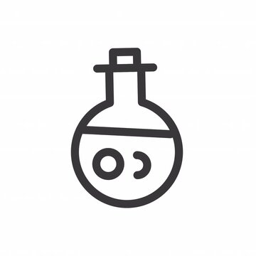 Potion animation icon for social media, presentations, videos, websites. Alpha Channel