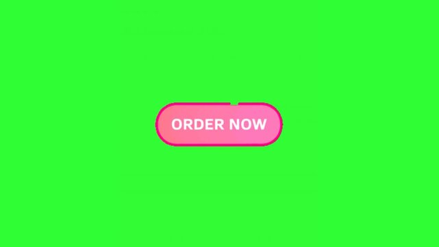 Animated ORDER NOW text call to action for online shopping, ecommerce promotions, sales campaigns, product advertisements, social media marketing, website banners, mobile apps, motion graphics, video 
