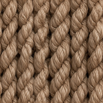 Seamless braided rope texture surface