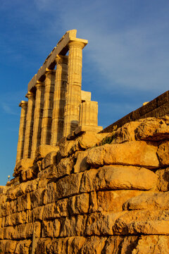 Temple of Poseidon, Cape Sounion, Greece