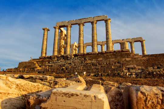 Temple of Poseidon, Cape Sounion, Greece