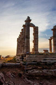 Temple of Poseidon, Cape Sounion, Greece
