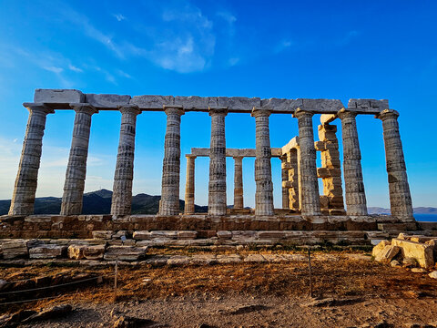Temple of Poseidon, Cape Sounion, Greece