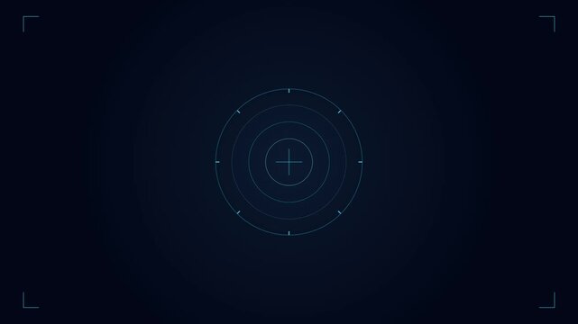 Dynamic motion of digital starfield in space with animated particles for futuristic motion video.