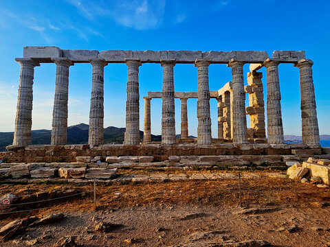 Temple of Poseidon, Cape Sounion, Greece