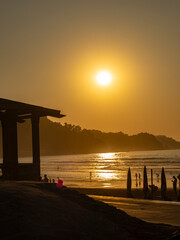 Atardecer en Zarautz © Patricia