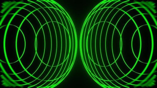 Green Endless Underrated Path Background VJ Loop in 4K