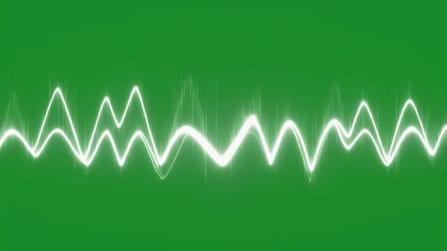 White V-Shaped Wave Patterns Spreading Behind Moving Object
