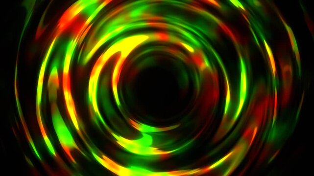 Green and Red Glass Funnel Background VJ Loop in 4K