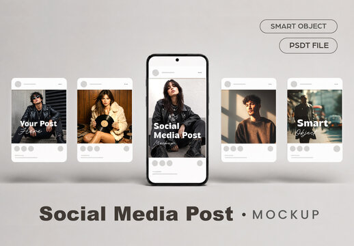 Instagram Social Media Post Mockup