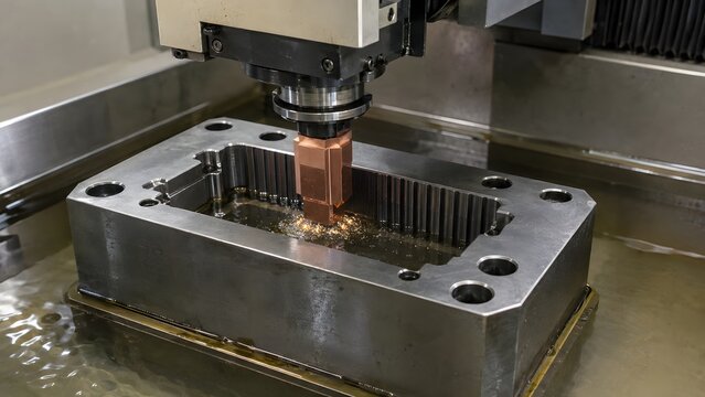 CNC Sinker EDM Machining Injection Mold Cavity