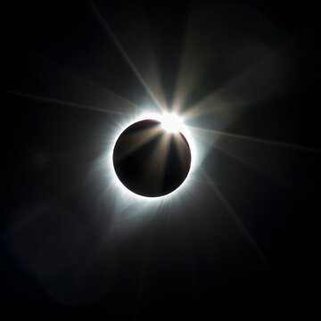 The total solar eclipse on August 21, 2017, dubbed the "Great American Eclipse," was a historic event where the Moon completely blocked the Sun.