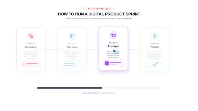 Comprehensive Guide for Running a Digital Product Sprint: Empathize, Wireframe, Prototype, and Validate in Design Methodology for Improved Outcomes