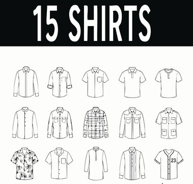 Collection of Shirts 