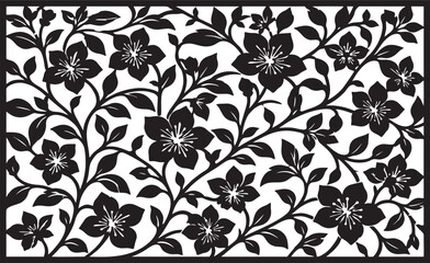 Fototapeta premium Pattern floral EPS