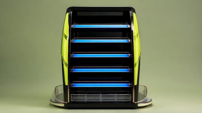 Modern Electric Insect Killer Lamp with Blue UV Light.