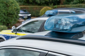 Zwei deutsche Polizei/Zoll Streifenwagen © Jan Winkler