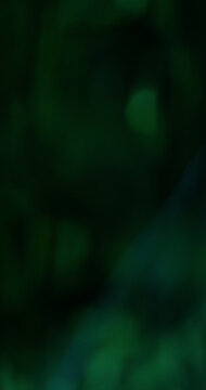 Blur optical gleam. Abstract blue flare. Vibrant color lens shiny on vivid glisten flash radiant bokeh light art dark lack luminous background.