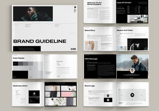 Brand Guideline Landscape Layout