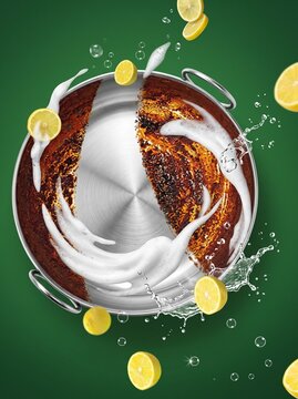 honey cake with lemon