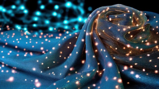 Development Solar Protection Naphat Development Solar Energy Efficient Fabric with Sparkle Effects