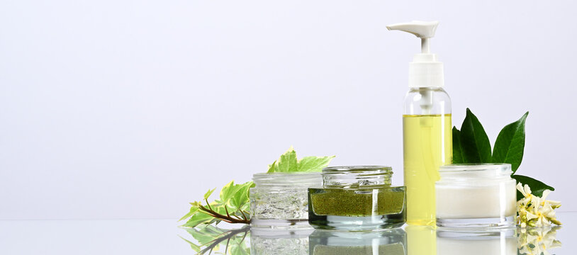 Arrangement of beauty care products