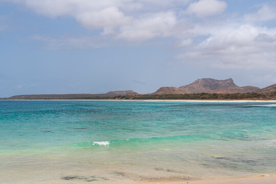 Summer Day in Boca Beach, Boa Vista island, Cape Verde