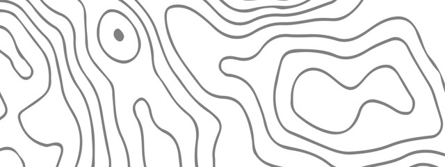 Fototapeta premium Topographic Contour Line Background, Abstract Terrain Map Pattern with Elevation Lines for Geographic and Outdoor Design.